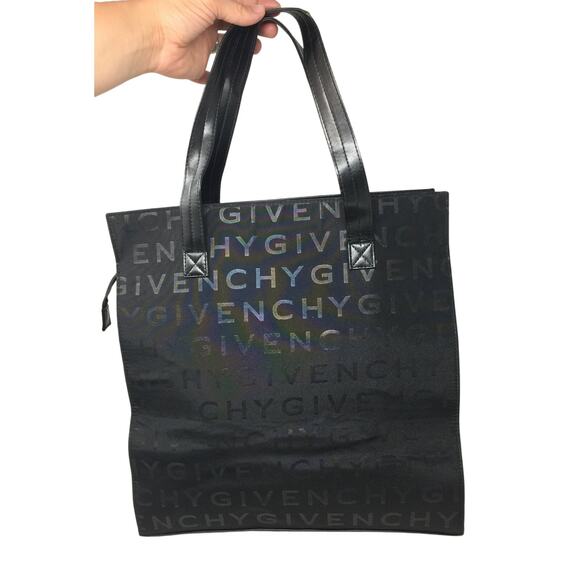 Givenchy Parfums Black Monogram Cloth Tote - Picture 1 of 12